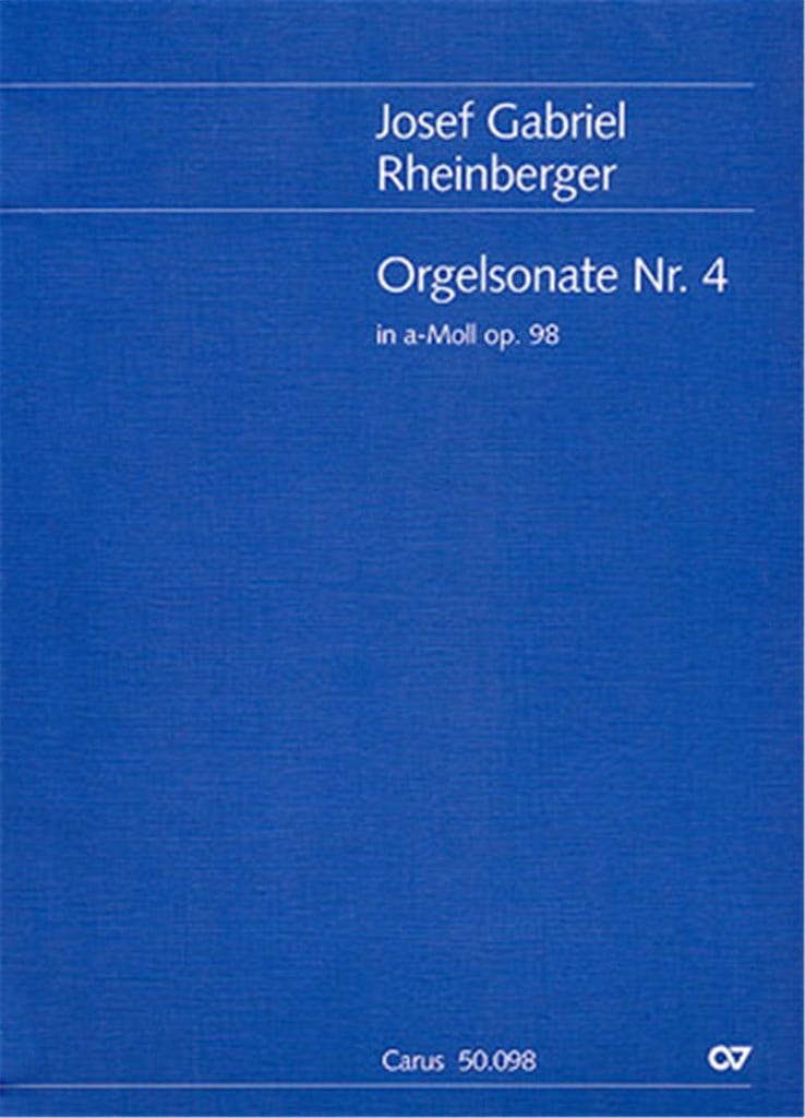 Orgelsonate Nr. 4 in a